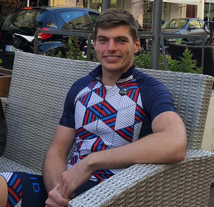 Bordighera: relax al 'Buga Buga' questa mattina per il campione olandese di Formula 1, Max Verstappen