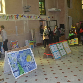 Bordighera: una speciale mostra d'arte con i bimbi di Villa Filomena presso la Residenza Protetta 'San Giuseppe' Bordighera: una speciale mostra d'arte con i bimbi di Villa Filomena presso la Residenza Protetta 'San Giuseppe'