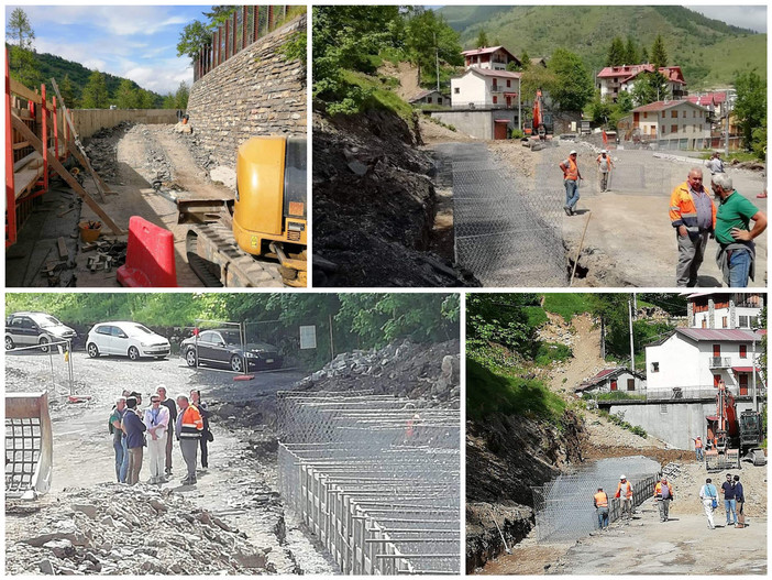 Monesi: proseguono i lavori di ripristino stradale, sabato un sopralluogo dell'amministrazione comunale (Foto) Monesi: proseguono i lavori di ripristino stradale, sabato un sopralluogo dell'amministrazione comunale (Foto)