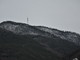 La neve questa mattina a Monte Bignone