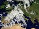 La foto del Meteosat alle 18.30