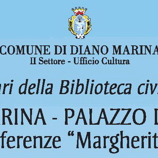 'Il maggio dei libri': quattro importanti appuntamenti culturali a Diano Marina