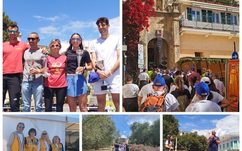 Bordighera, sport e solidarietà: in tanti alla 50esima edizione della Marcia delle Palme (Foto e video)