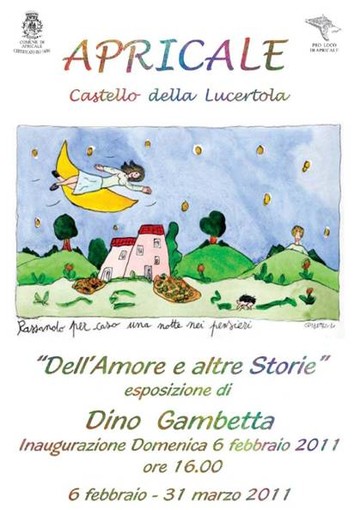 Apricale: domenica 6 febbraio l'inaugurazione della mostra di Dino Gambetta Apricale: domenica 6 febbraio l'inaugurazione della mostra di Dino Gambetta