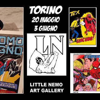 Le opere dell’artista sanremese Larry Camarda in mostra dal 20 maggio alla Little Nemo Art Gallery di Torino