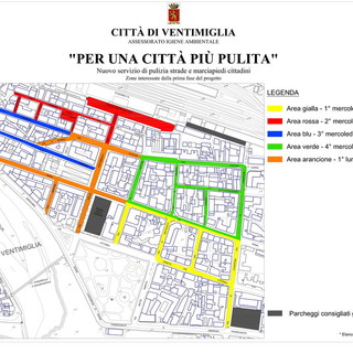 Ventimiglia: torna da mercoledì prossimo il servizio di spazzamento e lavaggio delle strade Ventimiglia: torna da mercoledì prossimo il servizio di spazzamento e lavaggio delle strade