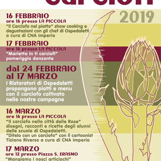 Ospedaletti: il Carciofo protagonista della tavola fino al 17 marzo