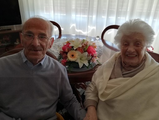 Ventimiglia: un'altra coppia oggi festeggia 70 anni di matrimonio, auguri a Mario Maccario ed Olga Grasso (Foto)