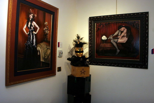 Sanremo: molto lodata la mostra di Roberta Camilloni al Nyala Suite Hotel