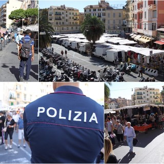 Al mercato non si vedono più i venditori abusivi