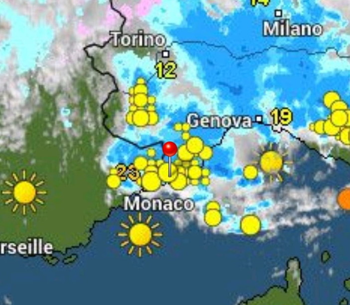 Maltempo sulla provincia: piogge e grandinate prevalentemente sull'imperiese, ma si stanno spostando anche a Ponente (Foto e Video) Maltempo sulla provincia: piogge e grandinate prevalentemente sull'imperiese, ma si stanno spostando anche a Ponente (Foto e Video)