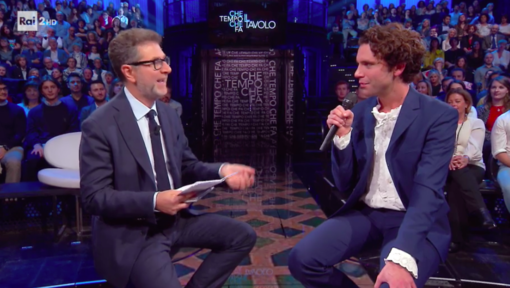 Mika da Fabio Fazio a 'Che tempo che fa'