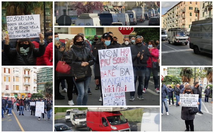 Molti ambulanti della nostra provincia questa mattina alla manifestazione di protesta a Savona (Foto e Video) Molti ambulanti della nostra provincia questa mattina alla manifestazione di protesta a Savona (Foto e Video)
