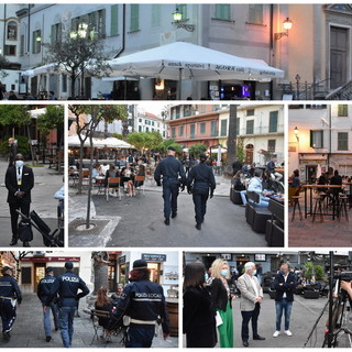 Sanremo: secondo sabato di 'movida' con l'ordinanza sindacale, inizio ok ed ora si spera non degeneri (Foto e Video)