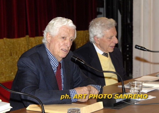 Boris Biancheri con Ito Ruscigni