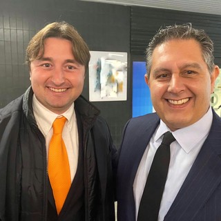 Matteo Cozzani e Giovanni Toti