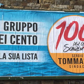 Sanremo: verso le elezioni Amministrative 2019, prosegue la campagna affissioni del 'Gruppo dei 100'