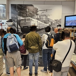 Gli ospiti della Comunità Alloggio Utenza Psichiatrica in visita al Museo Nazionale Trasporti di Taggia Gli ospiti della Comunità Alloggio Utenza Psichiatrica in visita al Museo Nazionale Trasporti di Taggia