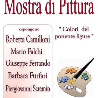Diano Marina: dal 10 al 20 giugno una collettiva di pittura