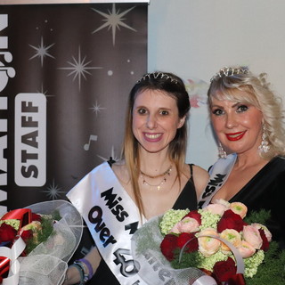 Sanremo: Valentina Berto e Maryna Ievsiukova trionfano a Miss Mediterranèe Over 40/50