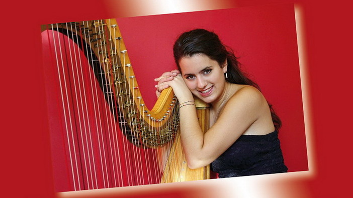 Vallecrosia: domenica prossima, concerto d'arpa della musicista Michela Zanoni