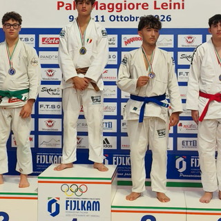 Ju-Jitsu, Mattia Salvi del Judo Club Sakura Arma di Taggia conquista l'oro alla Coppa Italia di Leinì Ju-Jitsu, Mattia Salvi del Judo Club Sakura Arma di Taggia conquista l'oro alla Coppa Italia di Leinì