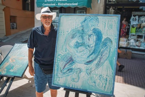 Ospedaletti: è morto all'età di 79 anni l'artista Marco Gilioli, il ricordo dell'Amministrazione