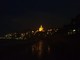 Il lungomare di Bussana al buio Il lungomare di Bussana al buio