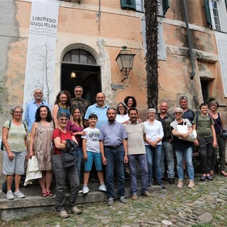 L'inaugurazione della mostra dedicata a Libereso