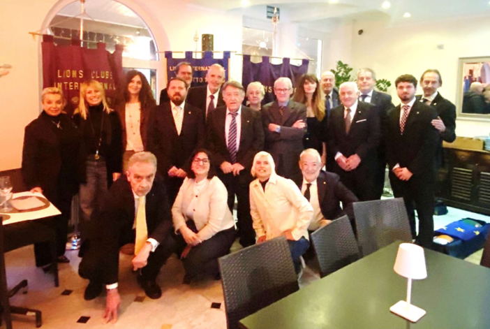 Il governatore Mauro Imbrenda fa visita al Lions Club Bordighera Capo Nero Host (Foto)