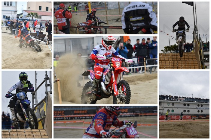 Sanremo: tra il Casinò e la spiaggia del Morgana oggi il grande show del mondiale di Enduro (Foto e Video)