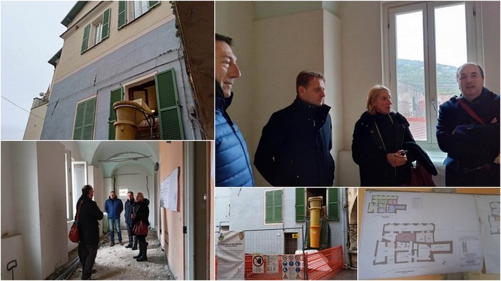 Vallebona, sopralluogo dell’assessore regionale Scajola a cantiere di rigenerazione urbana: "200mila euro per il recupero di spazi espositivi” (Foto e video) Vallebona, sopralluogo dell’assessore regionale Scajola a cantiere di rigenerazione urbana: "200mila euro per il recupero di spazi espositivi” (Foto e video)