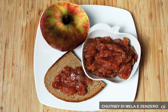 MercoledìVeg di Ortofruit: oggi prepariamo Chutney di mela e zenzero