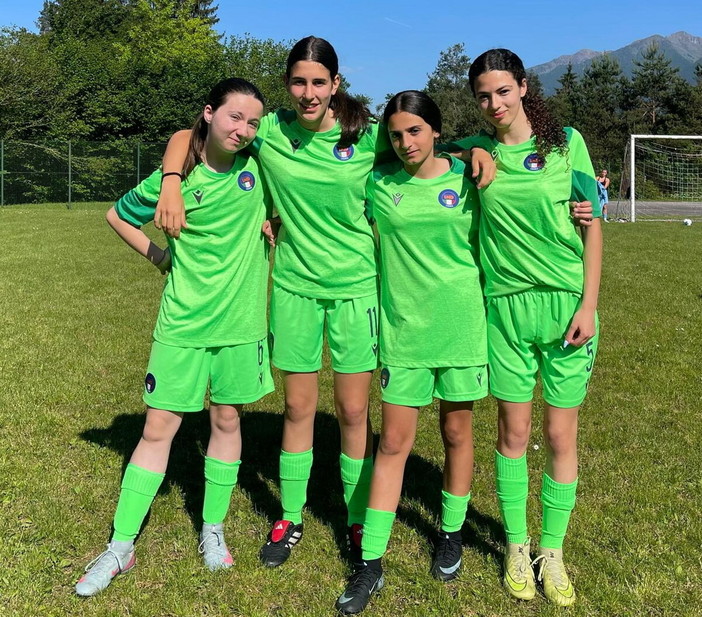 Matuziana, quattro talenti in Rappresentativa: ad Ampezzo brilla il futuro del calcio femminile ponentino