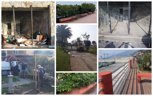 Ventimiglia: manutenzione a tutto tondo sul territorio attraverso diversi interventi, Scullino "Cura dei particolari"