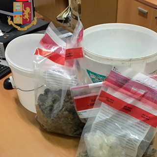 Imperia: spacciatore trovato in possesso di 600 grammi di marijuana arrestato dalla Polizia