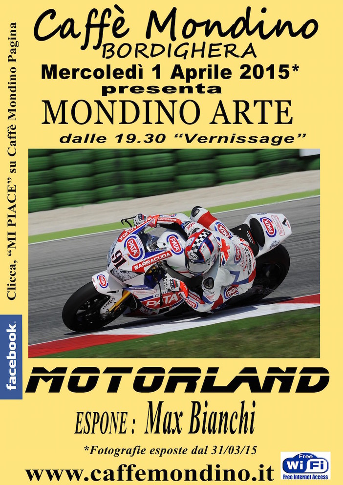 Bordighera: dal 1° aprile al Caffè Mondino un'esposizione fotografica dedicata ai motori Bordighera: dal 1° aprile al Caffè Mondino un'esposizione fotografica dedicata ai motori