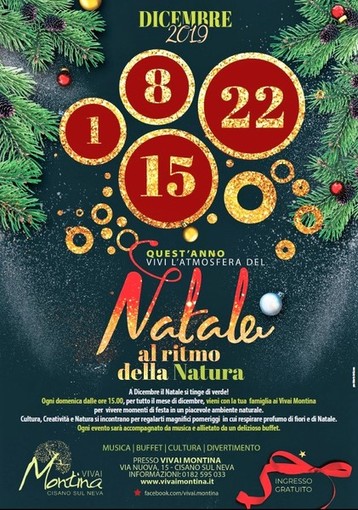 Ai Vivai Montina di Cisano il Natale segue il ritmo della Natura. Ai Vivai Montina di Cisano il Natale segue il ritmo della Natura.