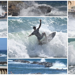 Forte mareggiata di Libeccio: surfisti in massa ai 'Tre Ponti' e nessun danno sulla costa e ai porti (Foto) Forte mareggiata di Libeccio: surfisti in massa ai 'Tre Ponti' e nessun danno sulla costa e ai porti (Foto)