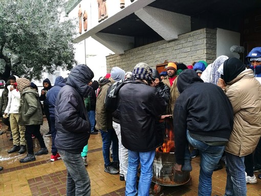 Le immagini dalla chiesa delle 'Gianchette' Le immagini dalla chiesa delle 'Gianchette'