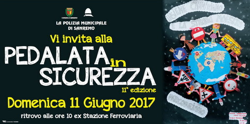Sanremo: per il progetto ‘La Strada Maestra’  domenica mattina torna la ‘Pedalata in sicurezza’