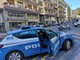 L'intervento della Polizia