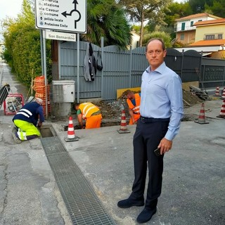 Il sindaco di Andora Mauro De Michelis