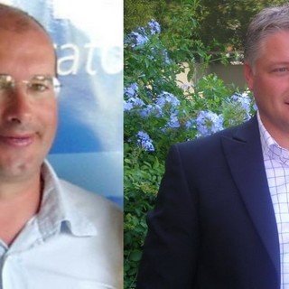 Da sinistra: Marco Alberti (ex Pro Imperia) e Antonio Gagliano (ex presidente dell'Asd Imperia) Da sinistra: Marco Alberti (ex Pro Imperia) e Antonio Gagliano (ex presidente dell'Asd Imperia)