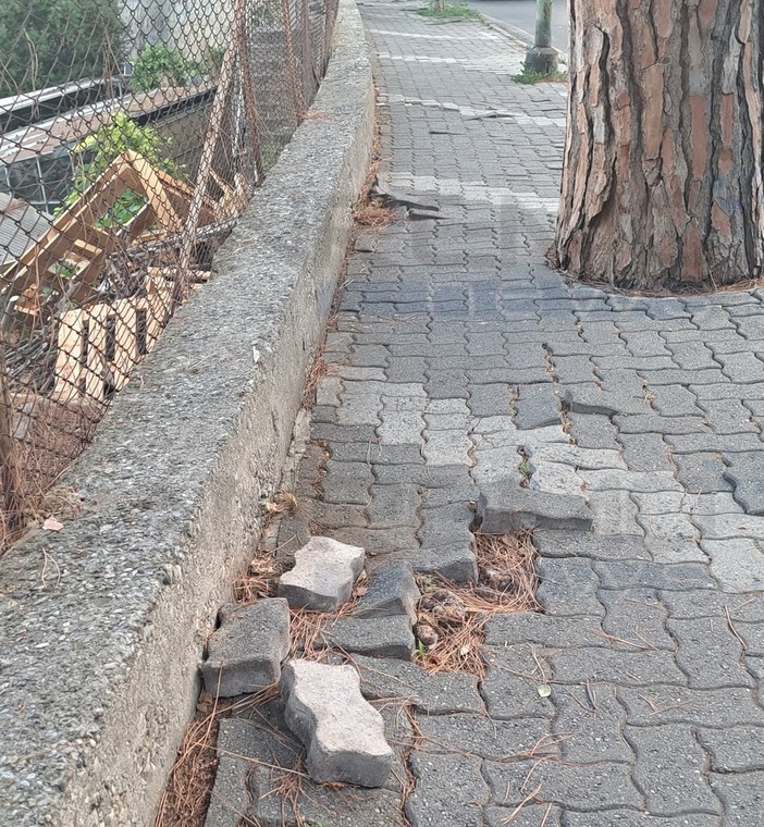 Sanremo: marciapiedi e strada di via Padre Semeria disastrata in molti punti, la mail di un lettore (Foto) Sanremo: marciapiedi e strada di via Padre Semeria disastrata in molti punti, la mail di un lettore (Foto)