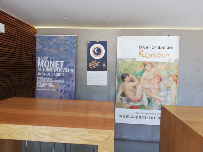 La mostra di Monet di Bordighera e Dolceacqua promossa anche in Francia a Cagnes sur Mer La mostra di Monet di Bordighera e Dolceacqua promossa anche in Francia a Cagnes sur Mer