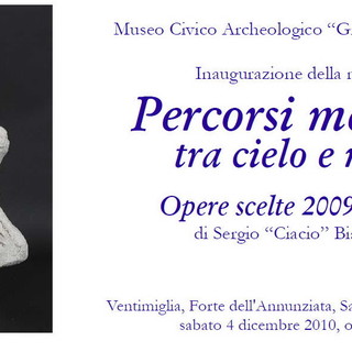 Ventimiglia: da sabato prossimo al 6 gennaio la mostra di Sergio 'Ciacio' Biancheri