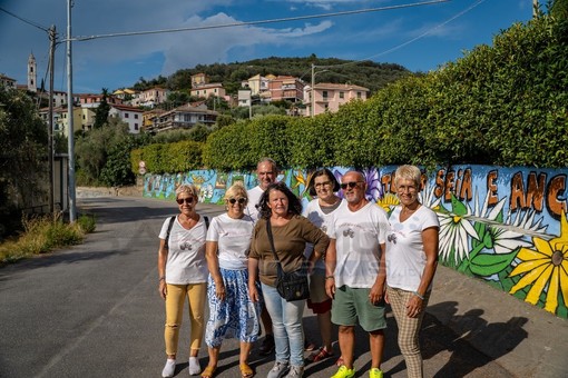 Inaugurato il murales di Terzorio: un omaggio al paese e alla natura che lo circonda (Foto e Video)