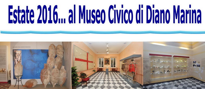 Diano Marina: estate ricca di appuntamenti nel calendario del Museo Civico, al via sabato prossimo