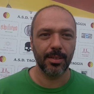 Christian Maiano, alla prima stagione sulla panchina del Taggia può raggiungere la finale di Coppa Italia Promozione